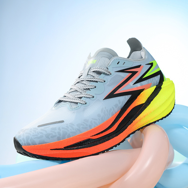 Feiran 4 ランニングシューズプロフェッショナルマラソンフルパームカーボンプレートレーシングランニングシューズ衝撃吸収リバウンドスポーツシューズトレーニングシューズ|undefined