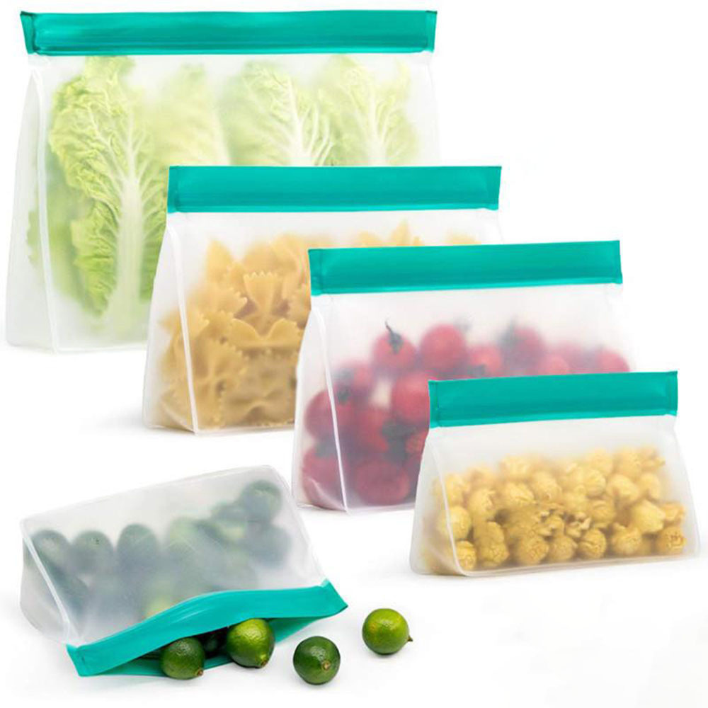 工厂磨砂保鲜包装袋peva水果密封袋保鲜包装透明蔬菜自封袋拉链袋