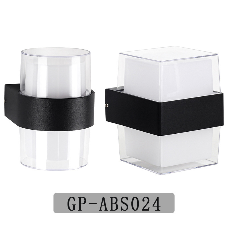 lámpara de pared LED lámpara de pared exterior impermeable lámpara de patio doméstica moderna lámpara de pasillo exterior simple lámpara de pasillo