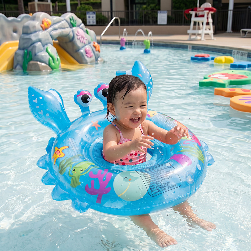 Summer cartoon inflatable entertainment swimming pool PVC