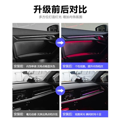 Audi Ambient Light, Panel (Dashboard) işıqlandırması