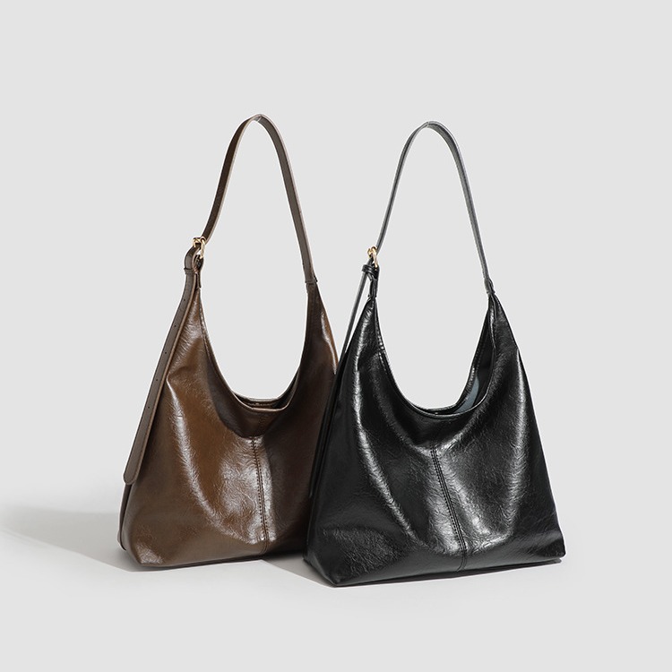 Bags for Women Large Capacity 2025 New Versatile Lazy High-End Single Shoulder Crossbody Bag Commuter Soft Leather Tote Bag