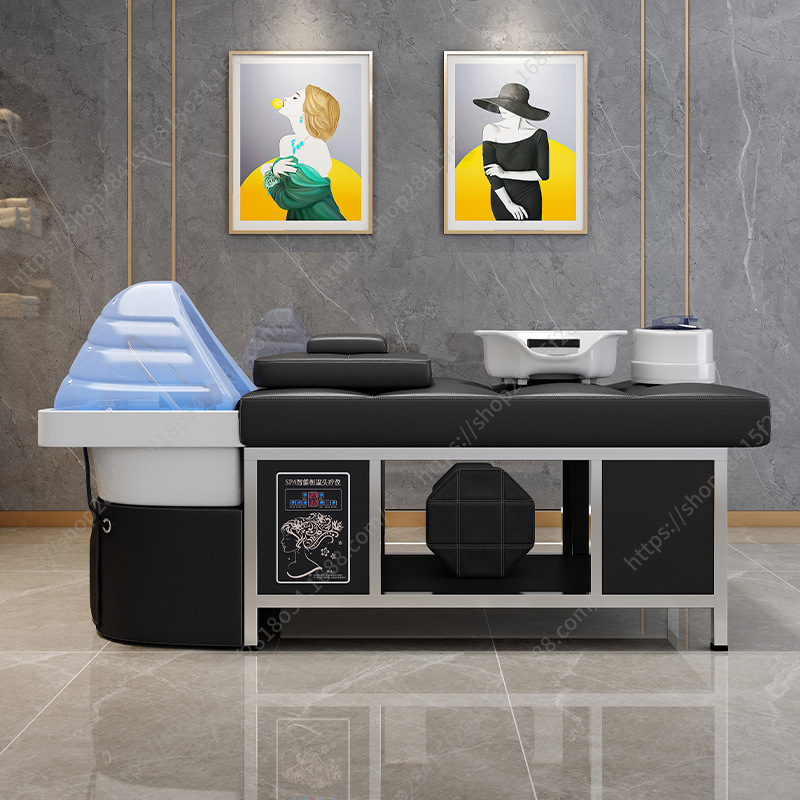 Factory custom hair salon head spa massage table hair washin