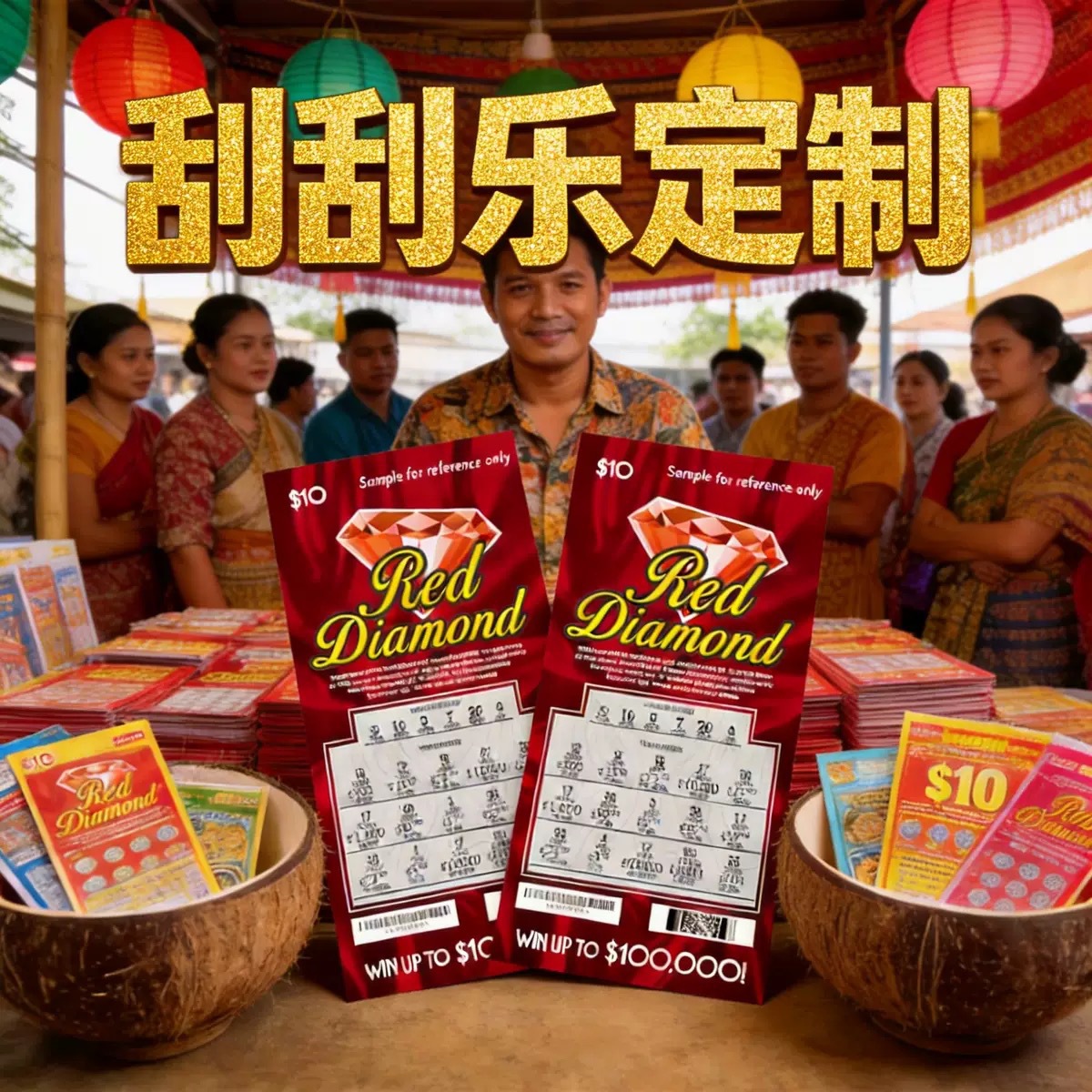 源厂定制刮刮乐定制餐饮活动刮刮乐异形刮刮卡彩票刮刮乐定制