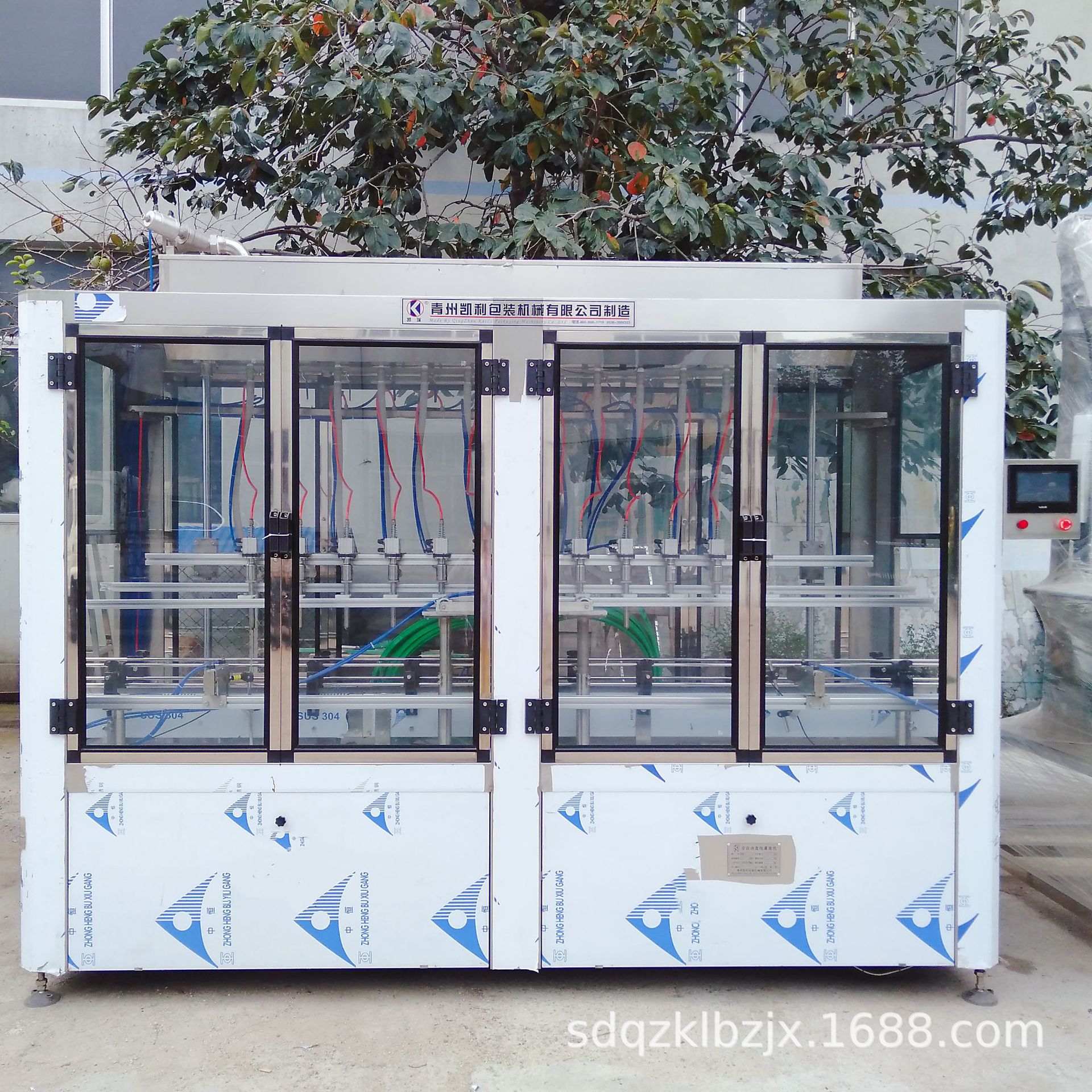 灌装机 16头直线灌装机 全自动大桶肥料灌装机 全自动液体灌装机