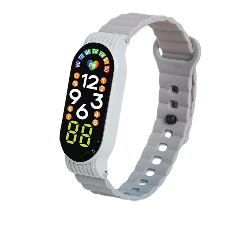 2023 nuevo reloj electrónico LED M7 reloj para niños impermeable semana pareja juvenil regalo luminoso reloj LED