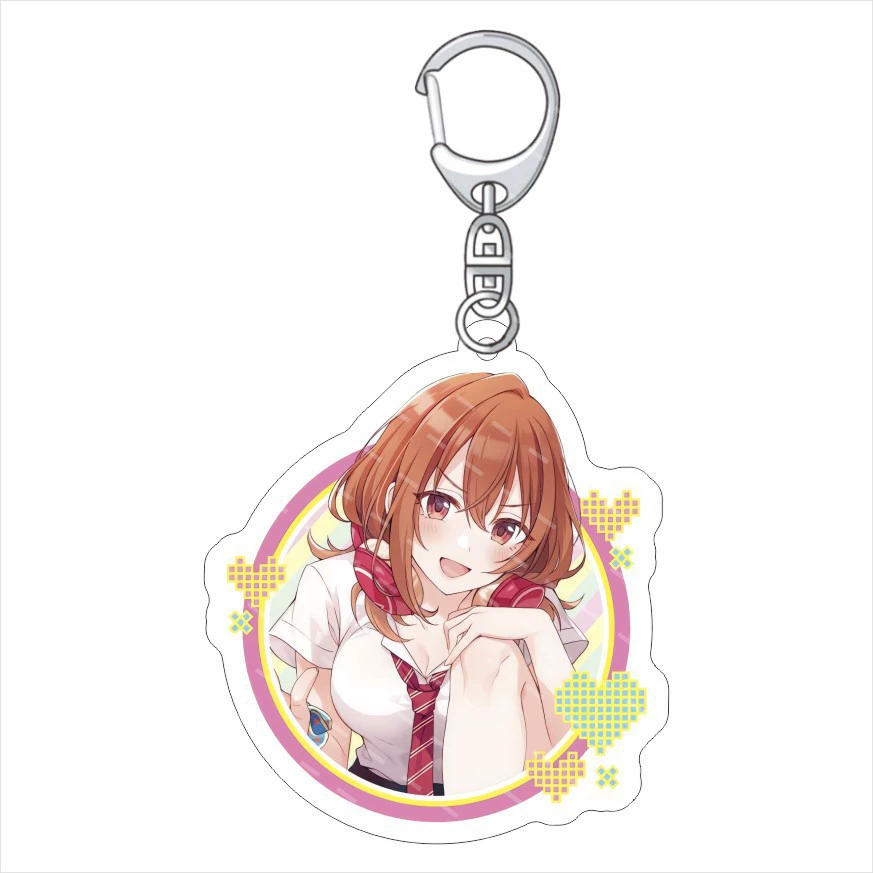 Acrylic keychain for friend, pendant