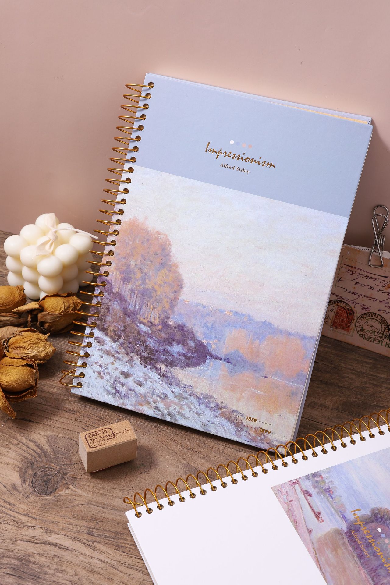 5347     16K横线线圈本（海岸小镇的傍晚）  (2