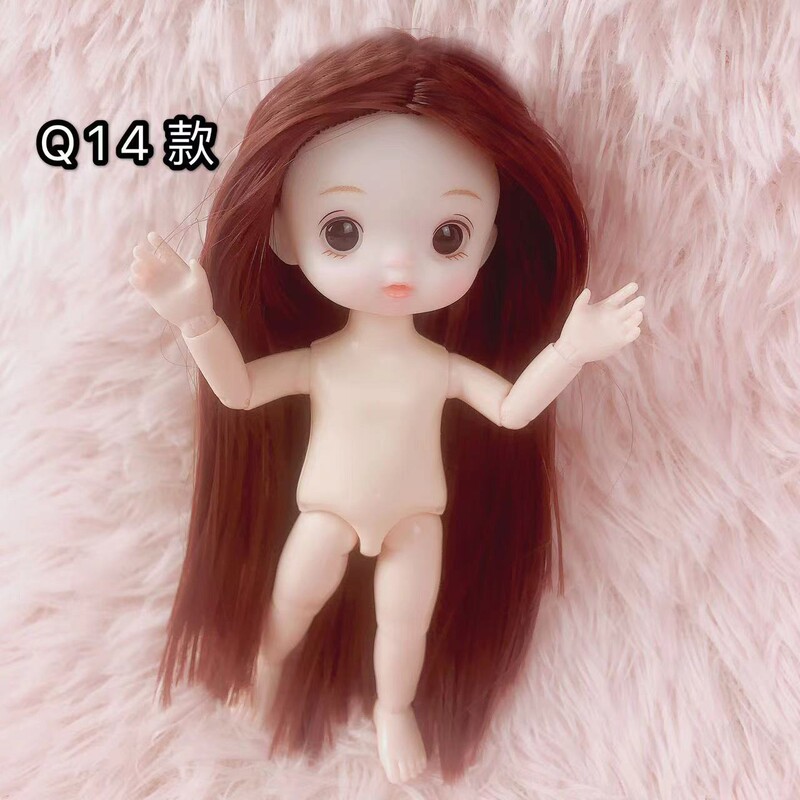 17センチ夜ローリかわいいお姫様楽バービー人形裸人形素体ケーキがぼんやり人形のおもちゃを焼く|undefined
