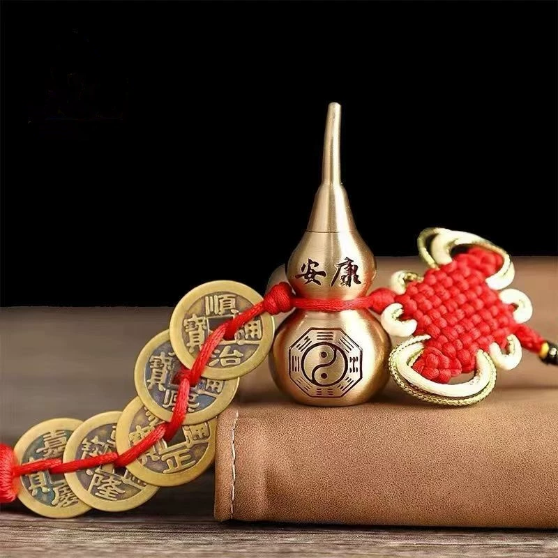 Brass copper pendant, for luck, wholesale