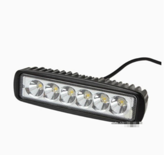 18W SUV Spotlight 6LED lámpara de trabajo lámpara de techo auxiliar lámpara de trabajo LED