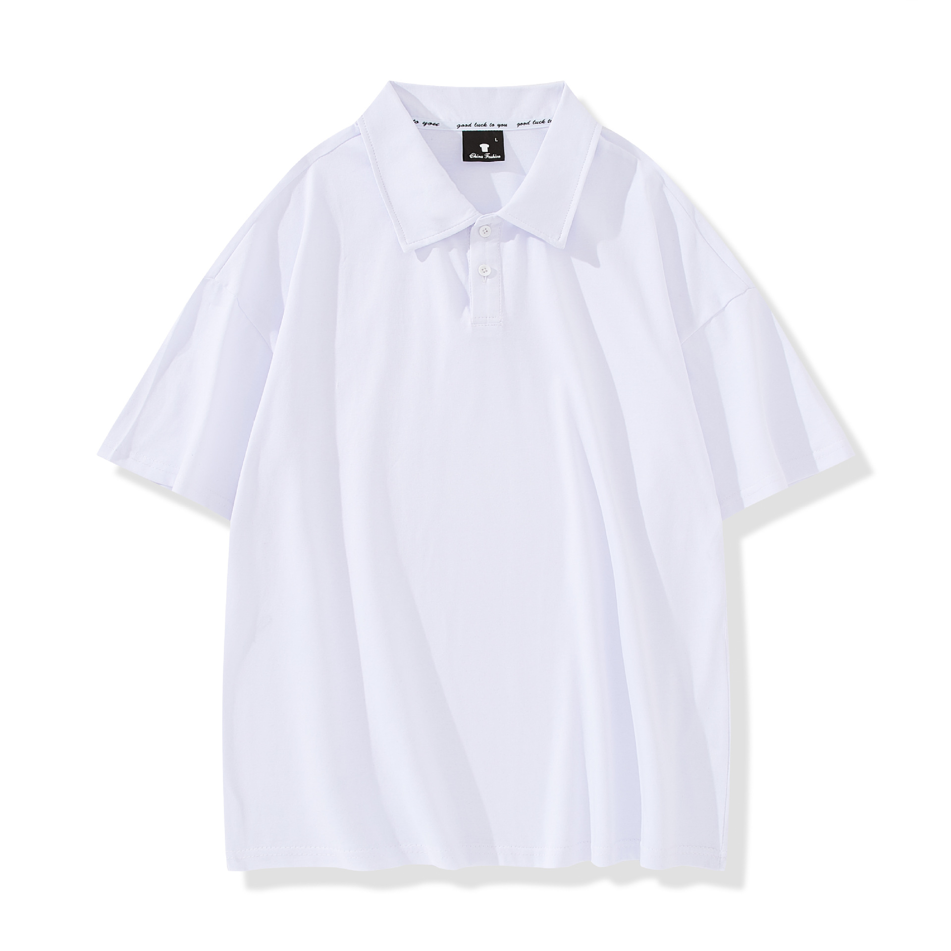 Camisas personalizadas de algodón polo camiseta de manga corta impresa ropa de grupo ropa de trabajo impresa LOGO camiseta publicitaria transpirable