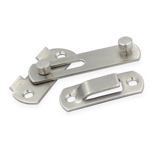 Sukop stainless steel door buckle latch safety bolt sliding door hasp pet cage door lock anti-theft buckle wholesale