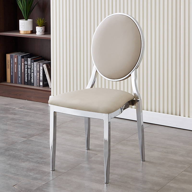 Mesa y silla de comedor multifuncional moderna simple boda gran reunión banquete silla de respaldo mesa y silla de comedor de hotel familiar
