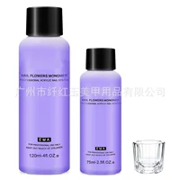 Маникюрный хрустальный раствор 75ML120ML акриловый порошок EMA Хрустальный раствор жидкий набор ногтей