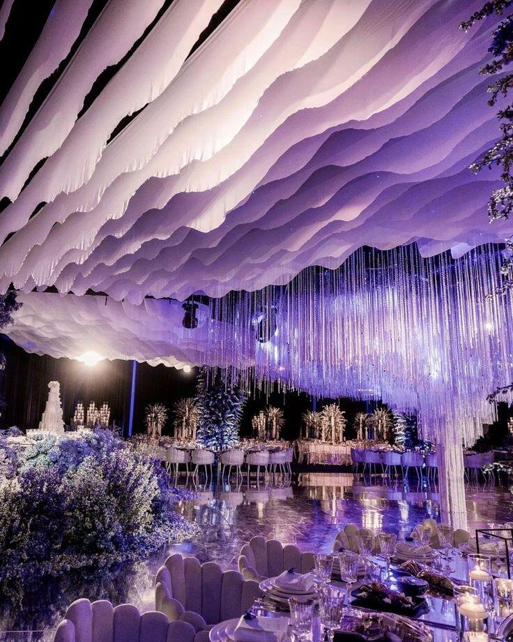 Red red cortina de aire cortina de techo cortina de tela al aire libre restaurantes residenciales decoración cortina de aire cortina de hotel escénico cortina de aire ondas cortina de tela