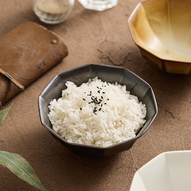 Tacos de arroz de cerámica japonesa retro Tacos de arroz