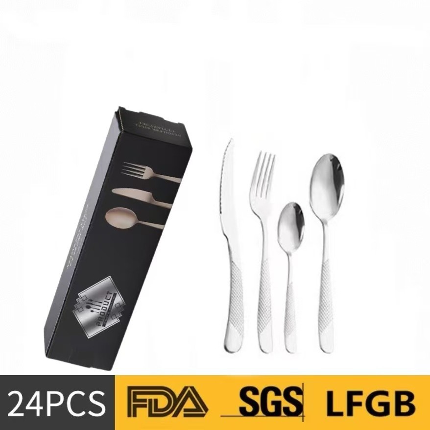 A타입 24개 세트 스타 다이아몬드 실버(검은색 치약 상자)