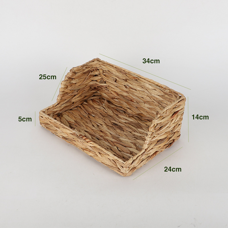 Exported To Europe America Hot-Selling Japanese-Style Kitchen Basket Gourd Desktop Grass Storage Box Tray Wholesale And_voghion.com