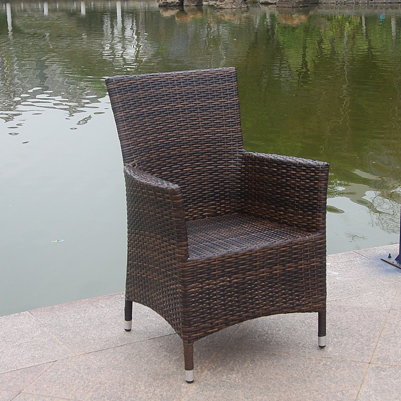 Sillas de caña al aire libre balcón terraza sillas de caña jardín al aire libre ocio comedor de té café mesas y sillas