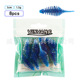 8 PCS Worms Fishing Lures Soft Plastic Worms Baits Fresh Water Bass Swimbait Tackle Gear