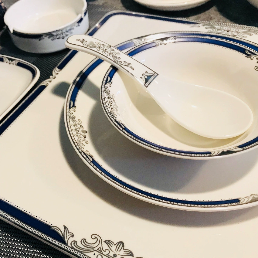 Ceramic tableware for hotel, set, tea cup, 4 piece set, European style