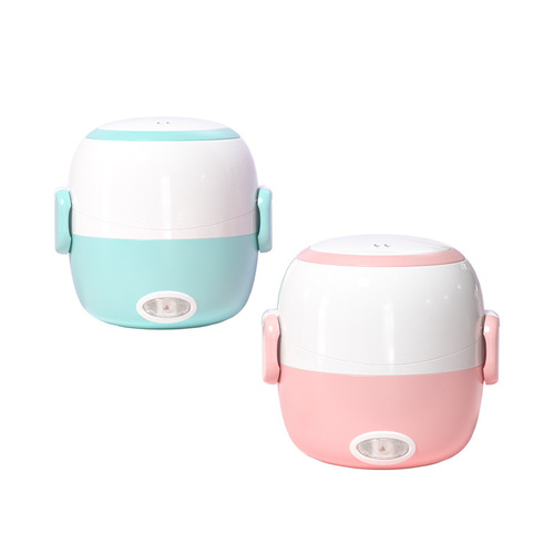 Mini rice cooker mini kitchen steaming and heating lunch box can heat vegetables and cook rice