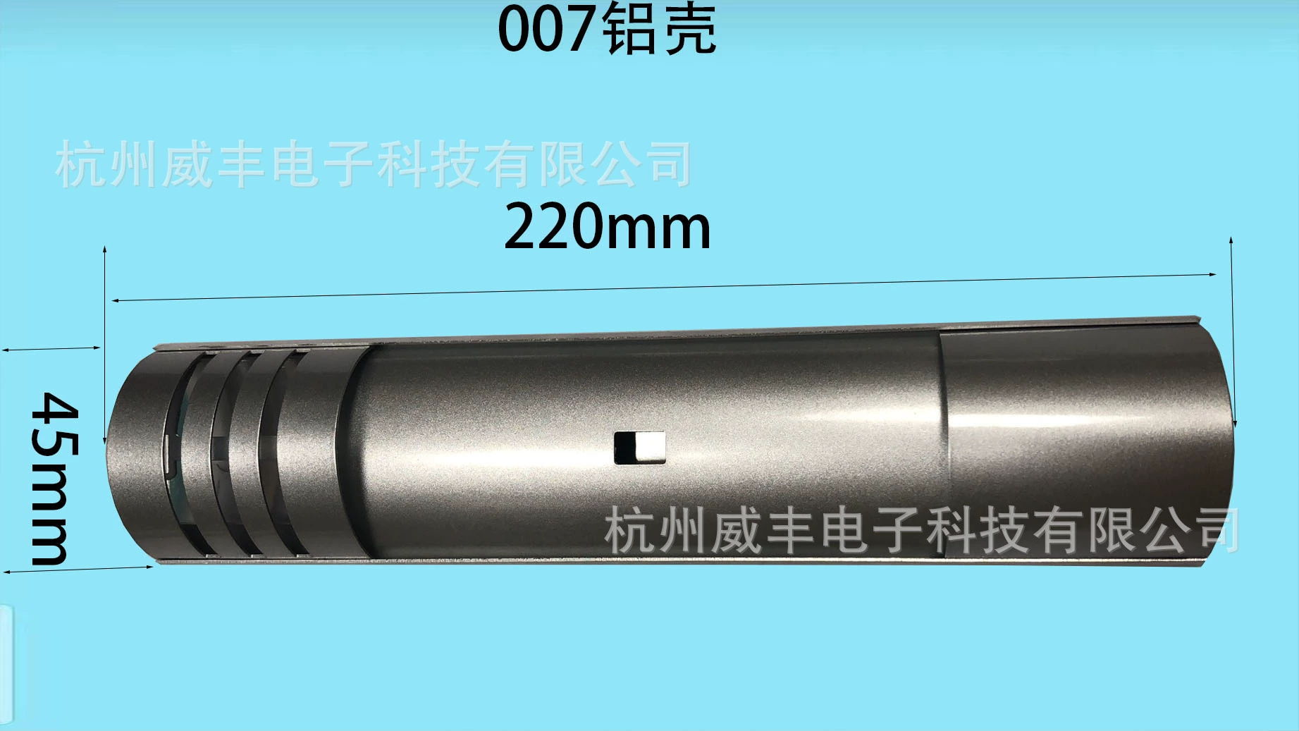 Биметаллический термометр 007 алюминиевый корпус