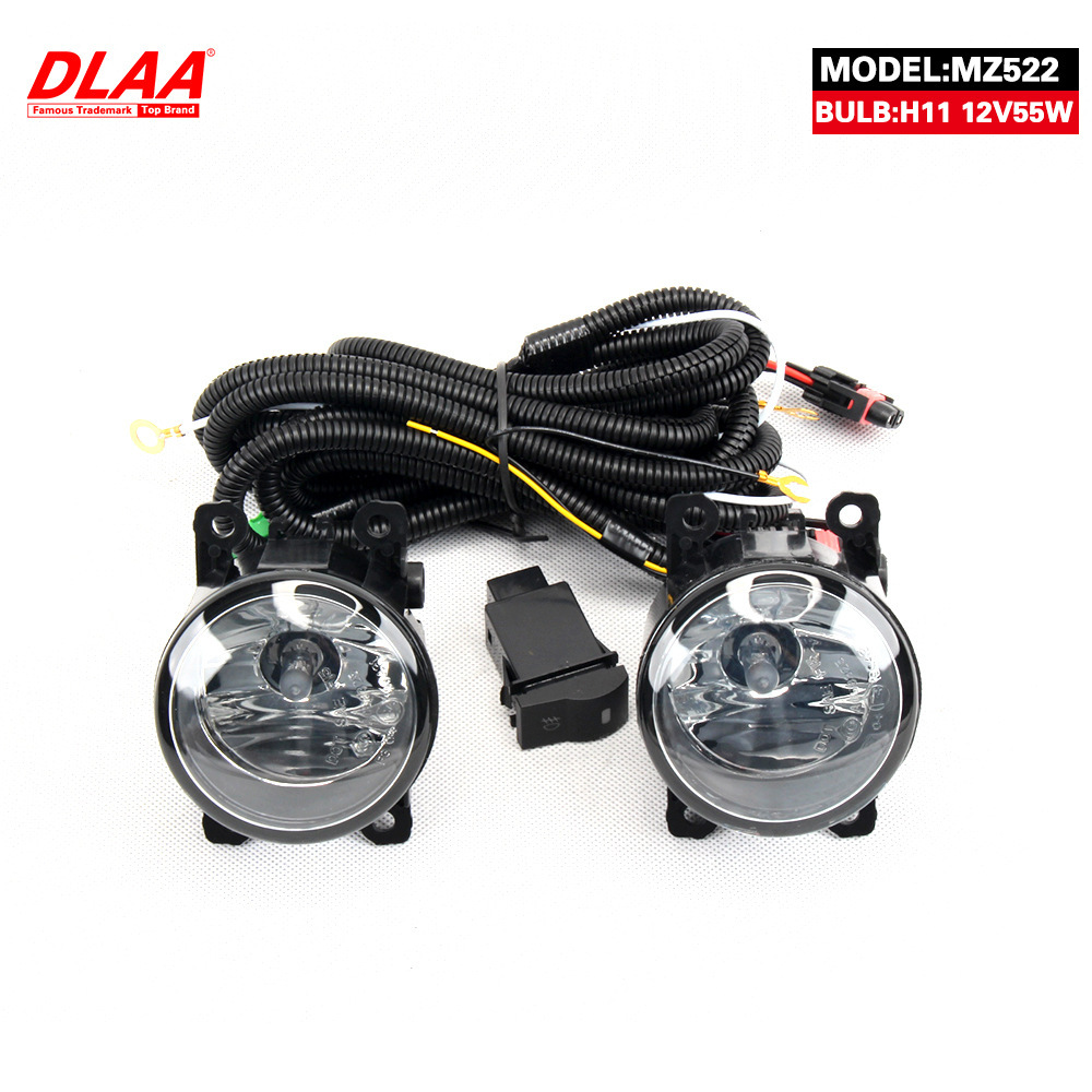 Aplicable a Mazda 12 13 14 15 años modelo BT - 50 pickup delantero conjunto de luz de niebla de luz de viaje diurna luz de barra