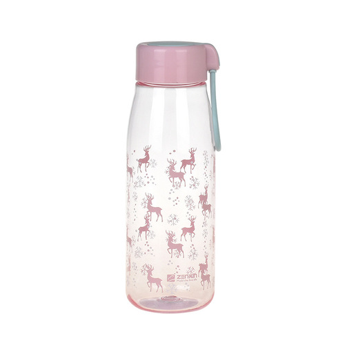 Revitalizing Enjoyable Portable Straw Sports Water Bottle with Handle Convenient Plastic Cup for Female Students Office Drinking Cup Direct Drinking Cup
