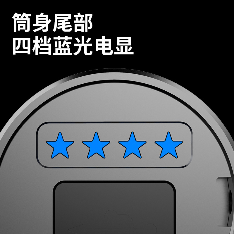 Aleación de aluminio linterna láser blanco fuerte luz de largo alcance linterna de alta potencia al aire libre que acampa linterna de iluminación al por mayor