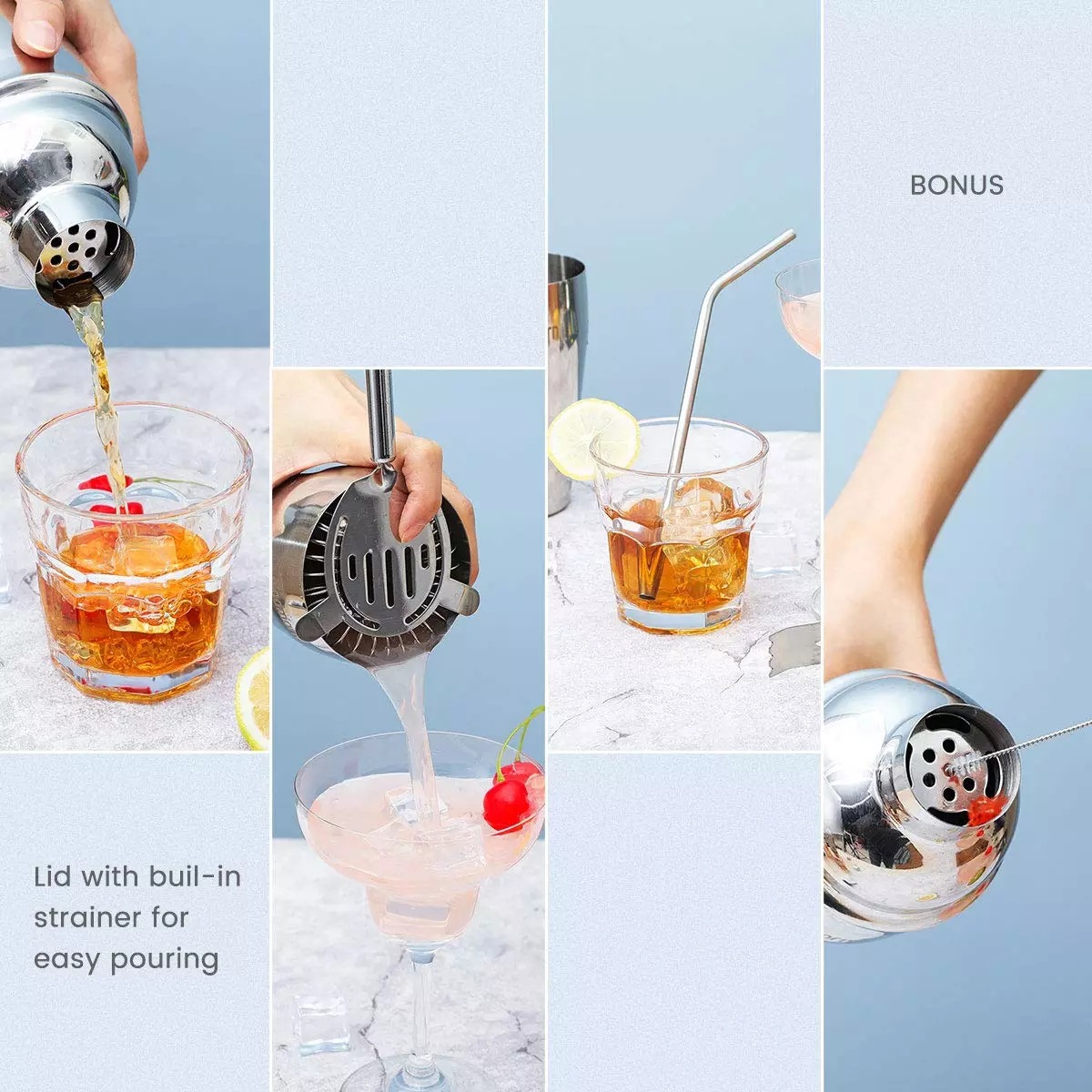 Barware-Cocktail-Shaker-Bar-Se