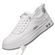 White Shoes New Men's Business Casual Leather Shoes Men's Handmade on-line plus size 48 Youth Joker Shoes 7088
