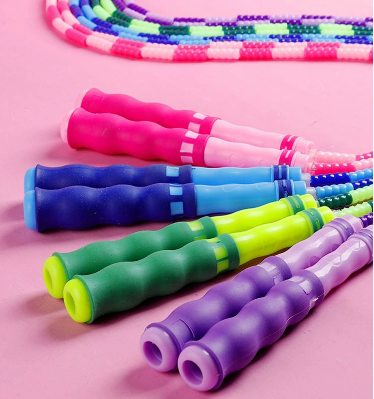 Jing Jian Мягкая бамбуковая веревка для прыжков Slub Rope для детей, детский сад, начинающих и учеников начальной школы, спорт, фитнес, профессиональная бамбуковая веревка