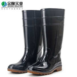 金橡灯塔牌防汛雨鞋男高筒防滑防水雨靴户外厨房钓鱼水鞋胶套鞋