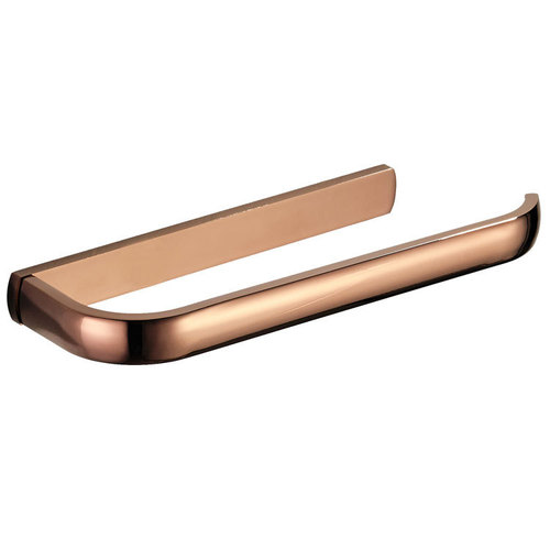 Electroplated rose gold simple brass towel ring towel bar bathroom bathroom hardware pendant wholesale price