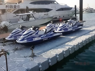 Water Floating Platform, Scenic Spot Floating Dock, Motorboat and Yacht Berth, Fishing Floating Platform, Plastic Floating Wheat Taibo