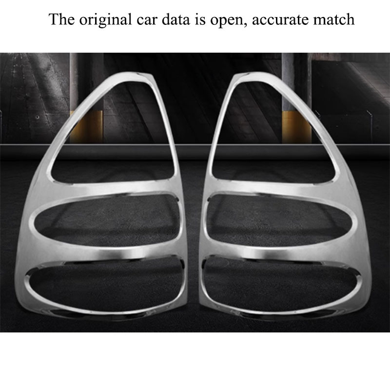 Suitable for 03-09 Toyota Prado taillight shade overbearing LC120 electroplating shade taillight shade frame electroplating trim