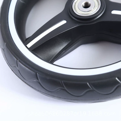 [Source manufacturer] children's wheel walking baby wheel EVA foam wheel Pu wheel (Yolsuzluq şinləri)