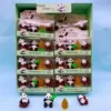 Panda eraser set of four