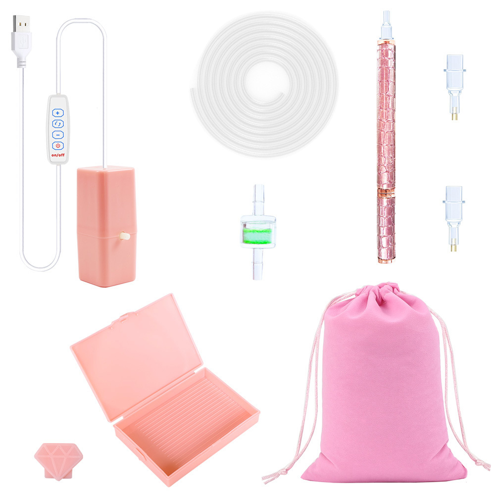 Pintura de diamantes nuevo bolígrafo de perforación de puntos eléctrico Amazon nuevo bolígrafo de succión al vacío broca de punto de succión herramienta de bricolaje