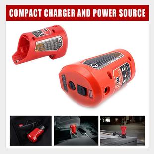 N12 adapter charger USB converter 12V can charge Milwaukee mivoch M12 lithium battery
