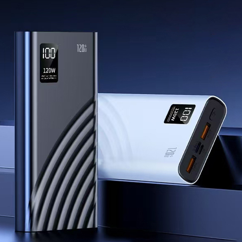 Fuente de fabricación PD carga rápida bidireccional tesoro de carga inteligente núcleo de hielo no caliente 10000 / 2000 mAh con cable propio