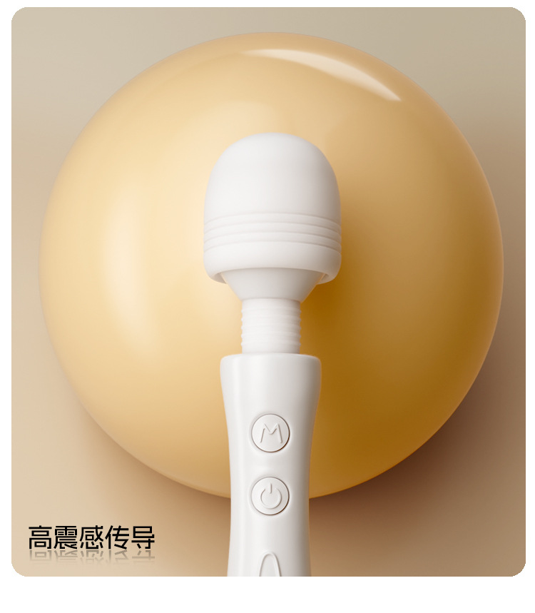 Jiuai Dual-Vibration Insertable Vibrating Egg, Electric Button Control, White ABS — detail image 11