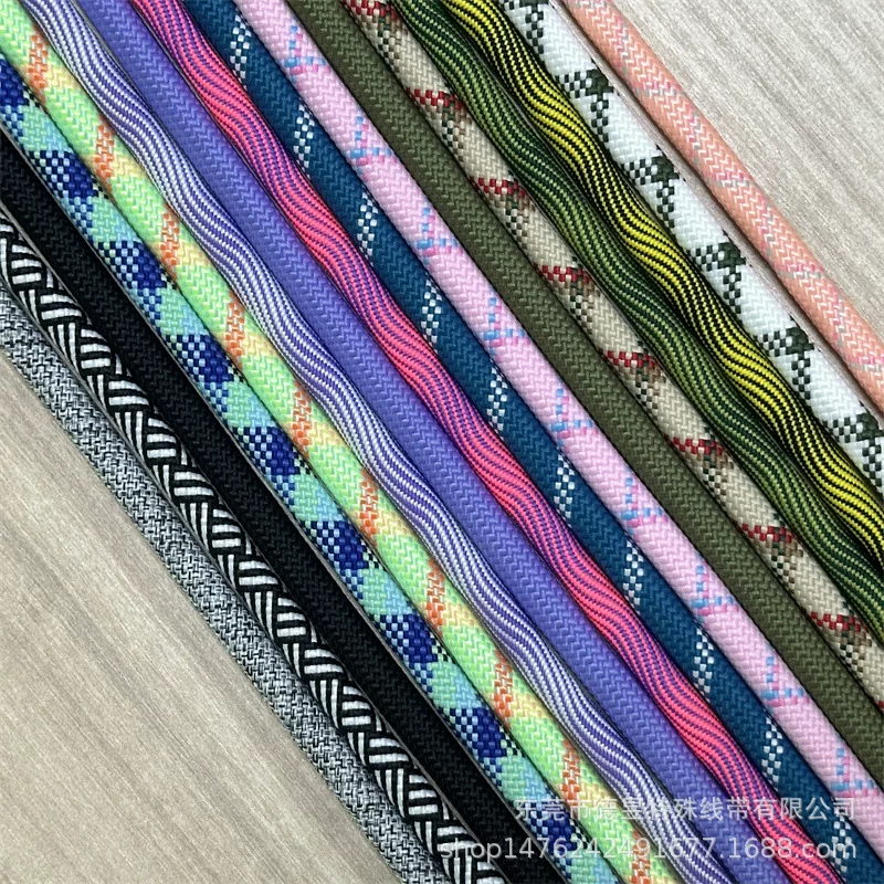 Wavy bag strap, camera, mobile phone, (Physicals), polyester, 6/8/10mm