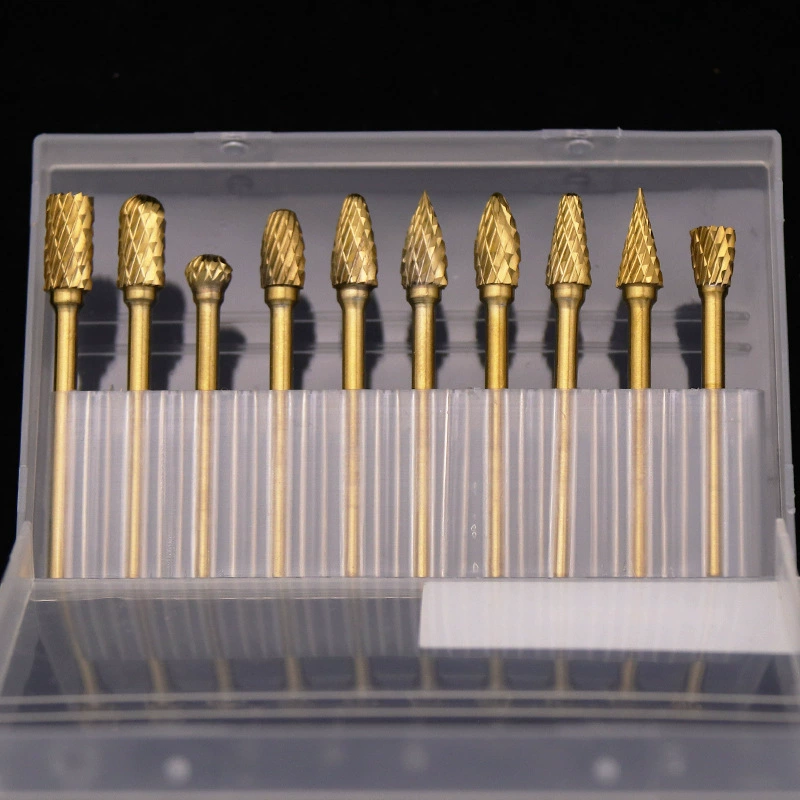 Титановые вольфрамовые стальные шлифовальные головки 3*6 мм твердосплавные твёрдые инструменты для резьбы по дереву фрезы вольфрамовые стальные резные резные ножи