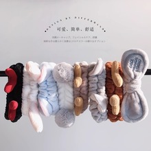 发带洗脸发箍女2025新款敷面膜专用束发带洗漱头箍头套发卡男头饰