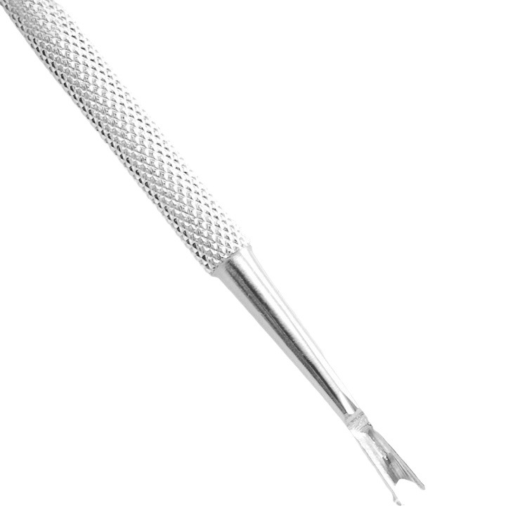 Stainless steel dead skin fork U-shaped manicure dead skin push…