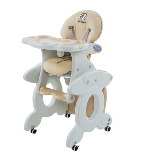 Pe Split Kidsren's Dining Chair with Rocking Horse, Baby Dining Chair Combination Table, Environmentally Friendly Pp, Odor-Free New Product