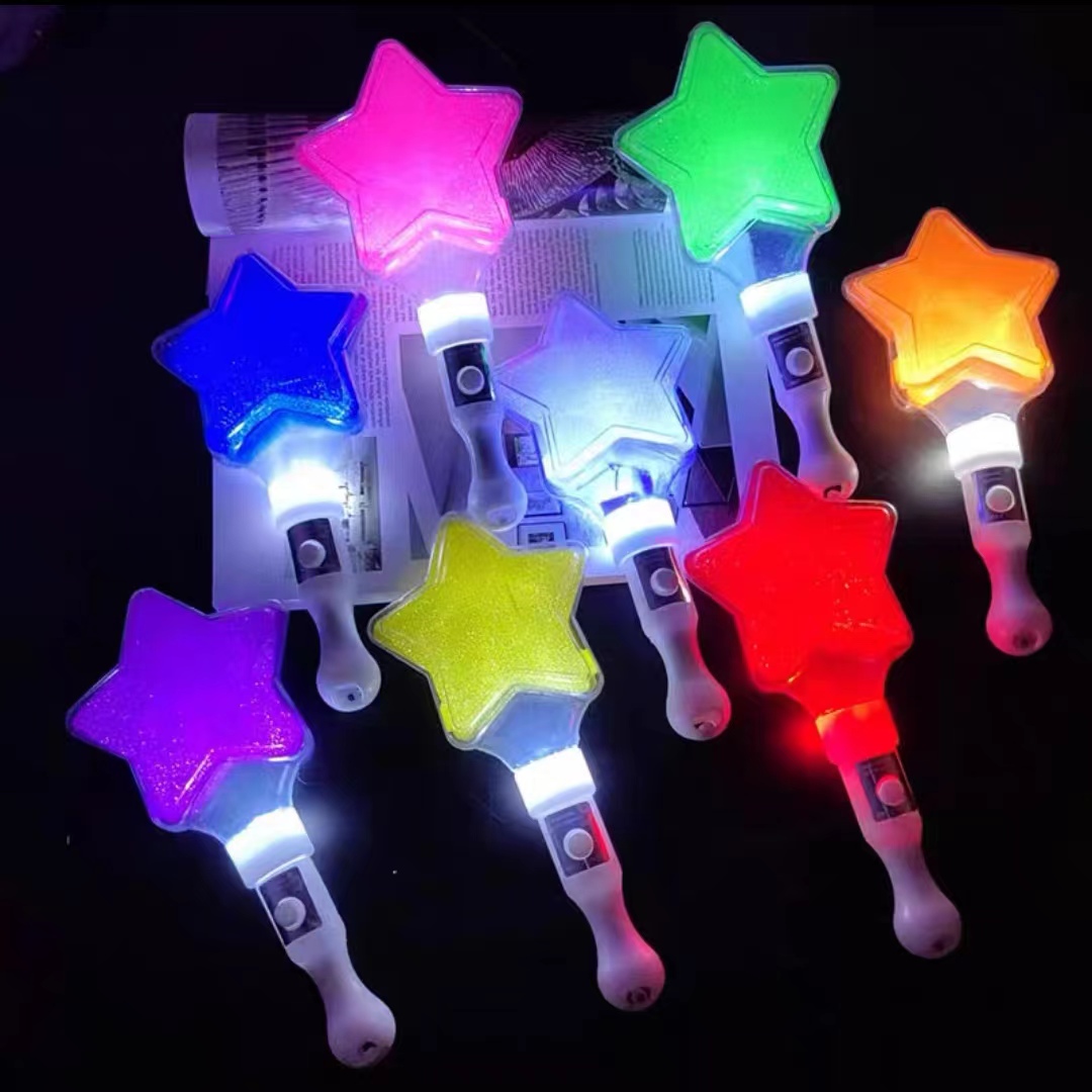 Martillo de arena luminoso props sonoros varilla fluorescente mano luminosa atmósfera reunión anual de palos de apoyo bar fiesta KTV